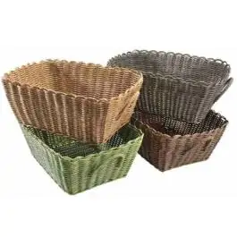 Korpa GAYA Š22xD31xV14cm plast. zelena
