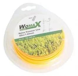 Najlon za trimer 50m/2.4mm WOMAX