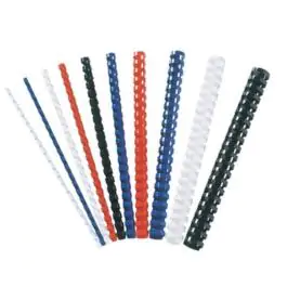 Plastična spirala 12mm crvena 25kom FELLOWES