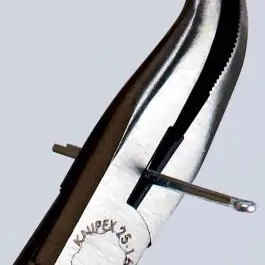 Klešta špicasta kriva 160 mm 25 21 160 KNIPEX