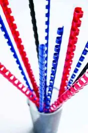 Plastična spirala ovalna 22mm 50kom crna FELLOWES