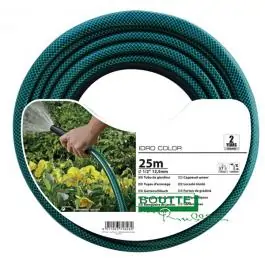 Crevo za vodu idro color zeleno lagano 1/2" 25 m Fitt
