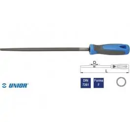 Turpija za metal okrugla 200mm fina 763HS UNIOR