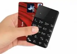 CardPhone mobilni telefon, crni ELARI