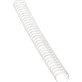 Žičane spirale comb 3:1 12mm bela 100kom FELLOWES