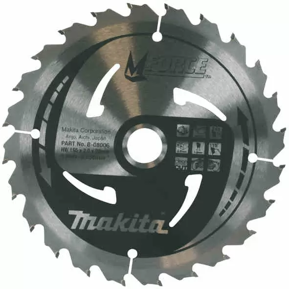 List cirkulara za drvo MForce 230x18x30 Makita