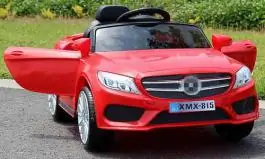 Auto na baterije za decu sa daljinskim upravljačem 220 crveni