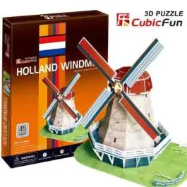 3D Puzzle Mlin na vetar P176 CUBICFUN
