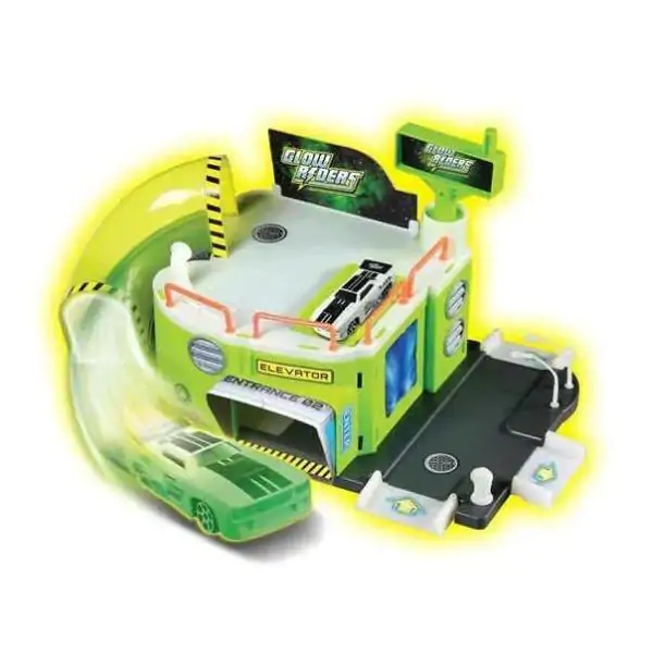 Glow Rider - set za igru - Garaža s 2 nivoa