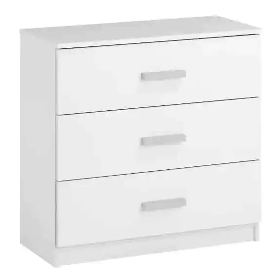 Komoda KOKKEDAL 3 fioke bela