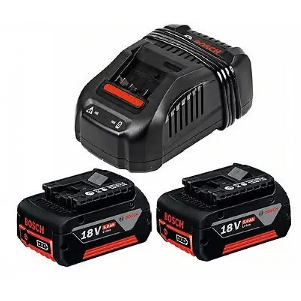 Set brzi punjač GAL 1880 CV i dve baterije 18 V 5,0 Ah Professional Bosch - proizvod na akciji
