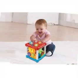 Aktiviti kocka sa zvučnim i svetlosnim efektima VTECH