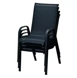 Stolica TERMOLI crna