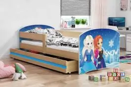 KREVET ZA DECU 160X80 PINE DEZEN 06 LOOKIE