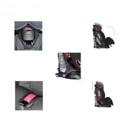 Auto sedište za decu Titan SPS Isofix Red 9-36kg BERTONI