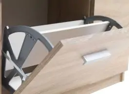 Cipelar sa 3 odeljka za cipele boje hrasta