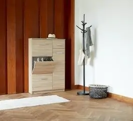 Cipelar sa 3 odeljka za cipele boje hrasta