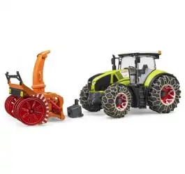 Traktor Klass Axion 950 sa lancima i frezom za sneg Bruder