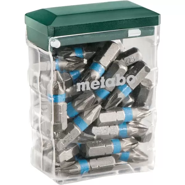 Set od 25 kom. bitova PZ2 , "SP" hrom vanadijum Metabo - proizvod na akciji