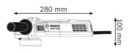 Ugaona brusilica GWS 9-125  125mm Bosch
