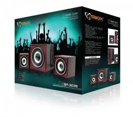 Zvučnici USB 2.1 stereo SP3035 SBox
