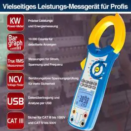 Amper klašta 1660 PeakTech