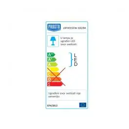 LED viseći reflektor 100W LRFV015EW-100/BK PROSTO
