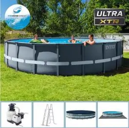 Bazen sa peščanom pumpom Ultra XTR 6.1 x 1.22 m Intex 26334