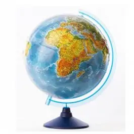 Globus 32cm sa svetlom - na srpskom jeziku - ćirilica 26170 BLUE LINK