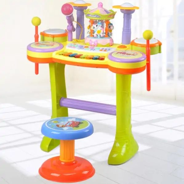 Dečije elektične organe sa dodacima na baterije