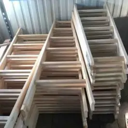 Merdevine molerske drvene 3 gazišta