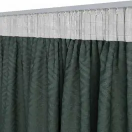 Zavesa LYG 140x300 žakard pepeljasto zelena