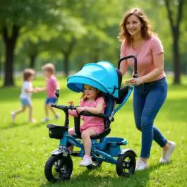 Tricikl Playtime LUX 408-2 plavi