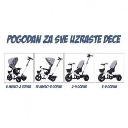 Tricikl za decu TS-307 plavi