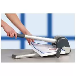 Bušač 2 rupe do 250 listova LEITZ 51820184 sivi