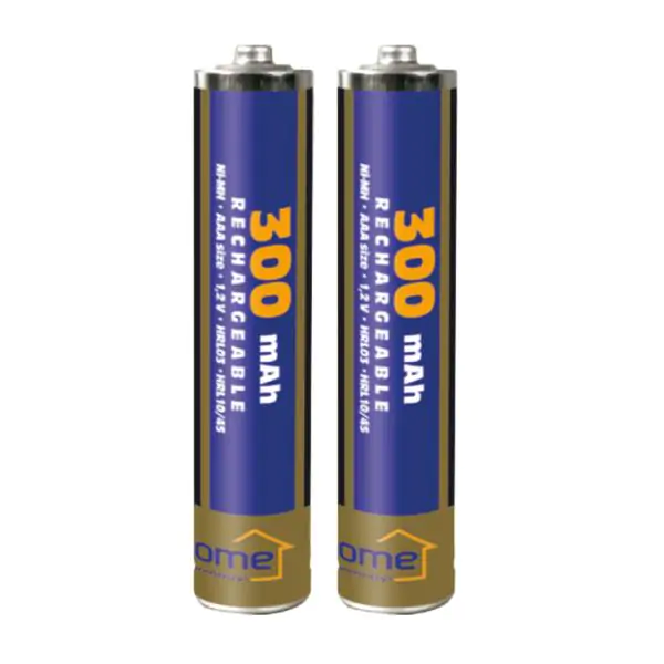 HOME punjive baterije 2kom AAA 300 mAh M300AAA/2