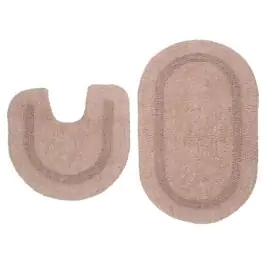 Set prostirki za kupatilo 2 kom LERDALA roze
