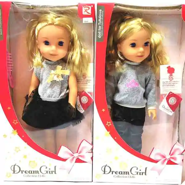 Lutka Dream Girl sa četkom u setu 35cm