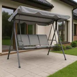 Baštenska ljuljaška 170cm FDZN 5204 siva