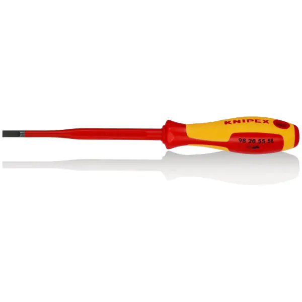 Knipex odvijač Slim ravni 1000V VDE 5,5mm 98 20 55 SL - proizvod na akciji
