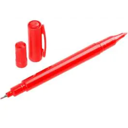 Marker permanentni tanki dvostrani - crveni WESTBERG