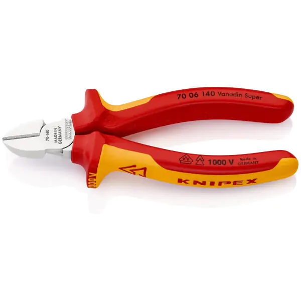 Knipex kose sečice izolovane 1000V VDE 140mm 70 06 140 - proizvod na akciji