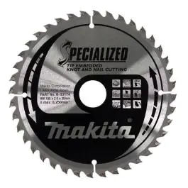 Makita list testere za drvo sa čvorovima i ekserima 185x30x40z