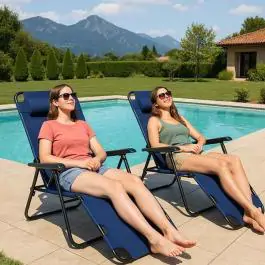 Baštenska stolica-ležaljka 153x60x80 cm