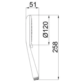 HERZ Tuš ručica SHOWER A41