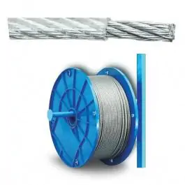 Sajla čelična sa PVC zaštitom 5/6mm - 50m Levior