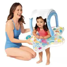 Intex šlauf za decu sa krovom 56573