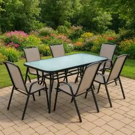 Baštenski set sto sa 6 stolica Foligandros