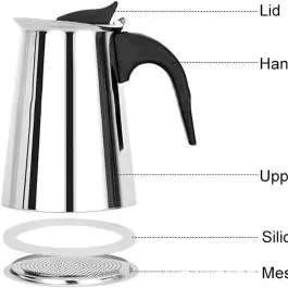 Džezva za espreso kafu 200ml MR1660-4 Maestro