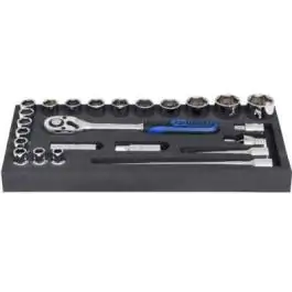 Set nasadnih ključeva sa račnom 10-32 mm 1/2" KS TOOLS